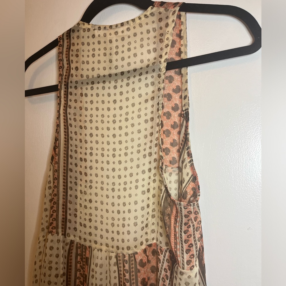 BCBGeneration sheer duster vest
